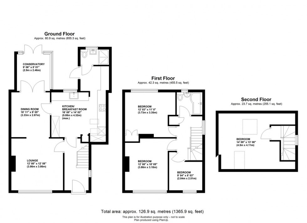 Floorplan for High Beeches, Orpington