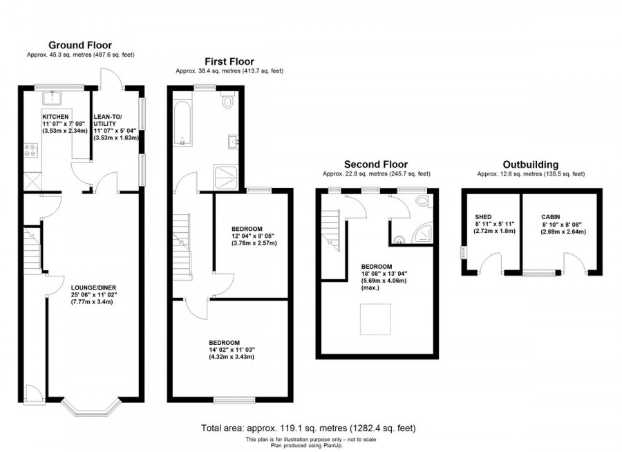 Floorplans For Laxey Road, Orpington
