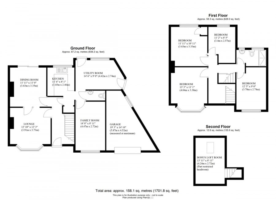 Floorplans For Newstead Avenue, Orpington
