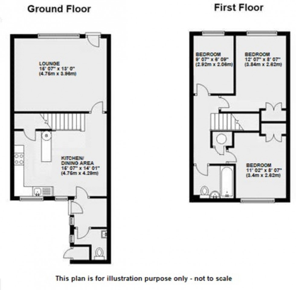 Floorplan for Cowden Road, Orpington