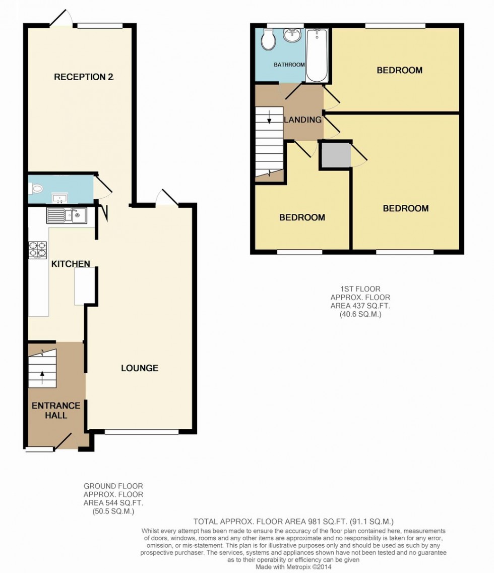 Floorplan for Sidmouth Road, Orpington