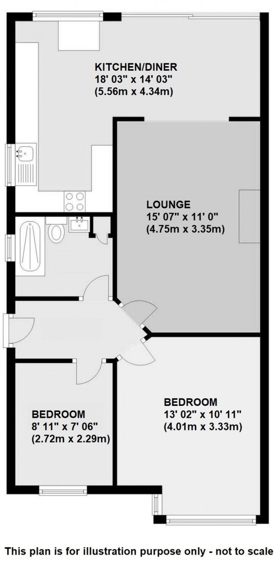 Floorplans For Northfield Avenue, Orpington