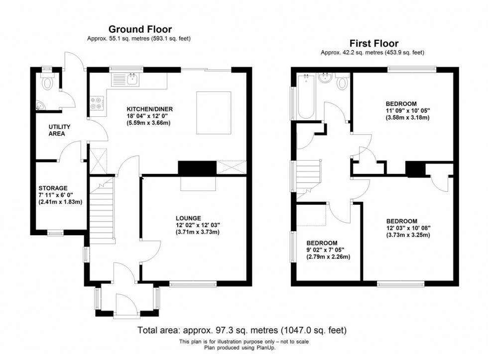 Floorplan for Okemore Gardens, Orpington