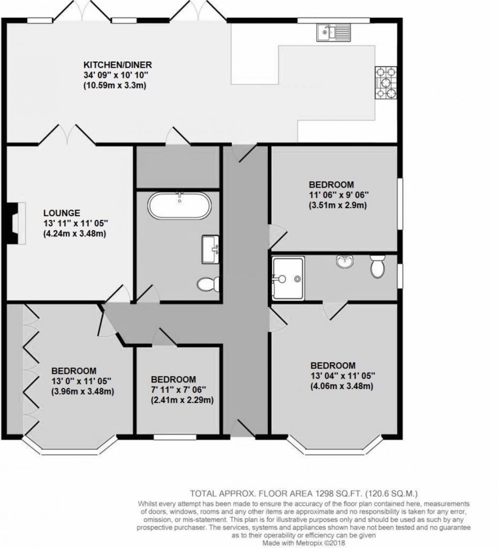 Floorplan for Edmunds Avenue, Orpington