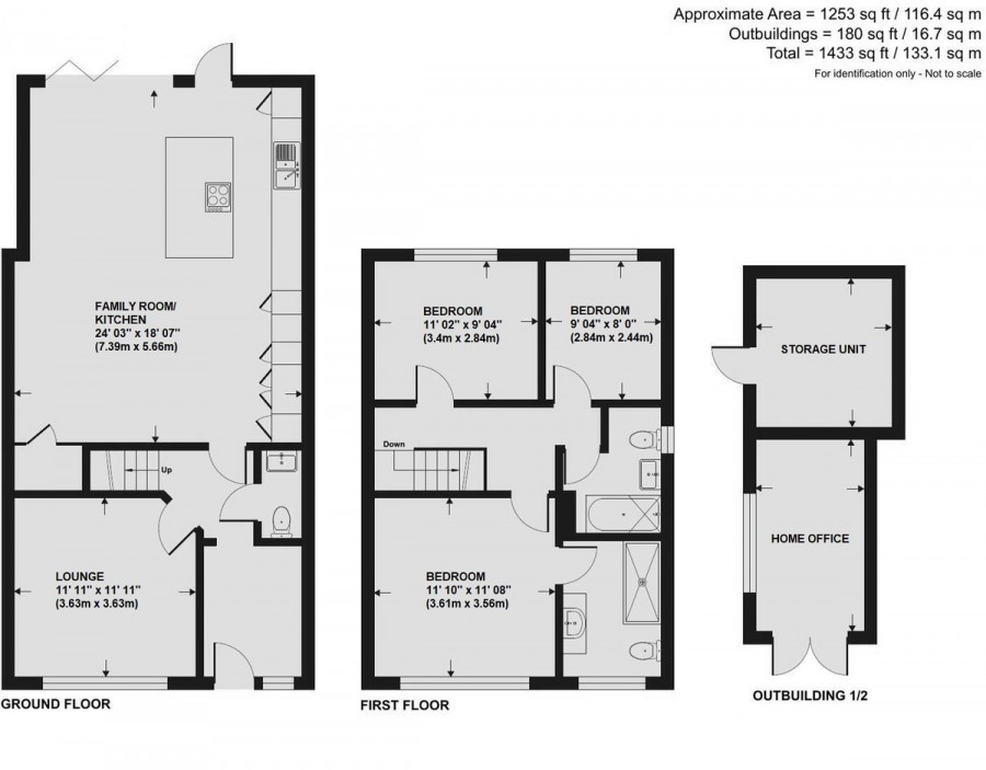 Floorplans For Vine Road, Orpington