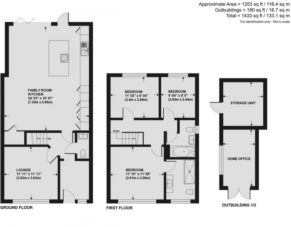 Floorplan for Vine Road, Orpington