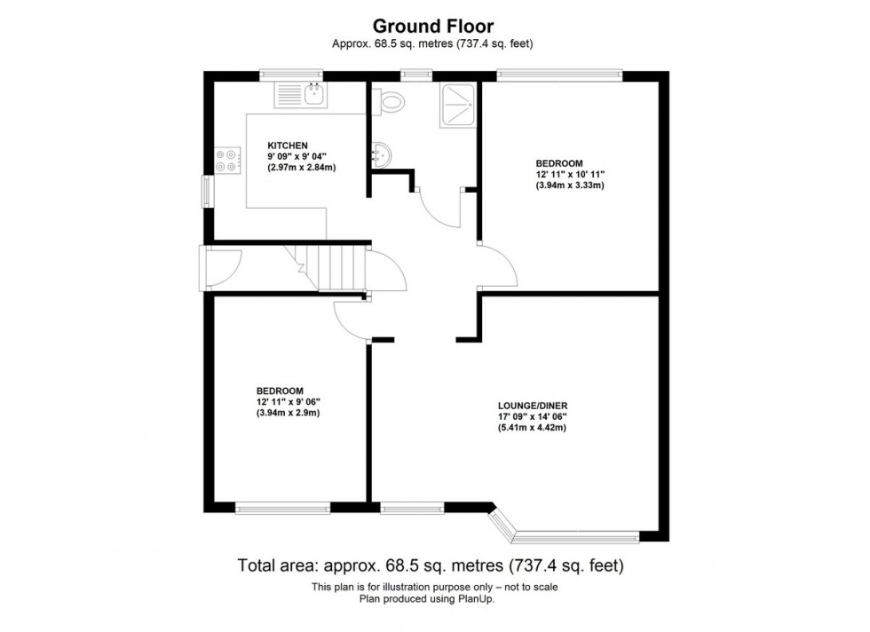 Floorplan for Valley Road, Orpington