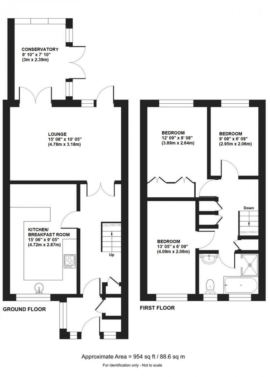 Floorplans For Berrylands, Orpington