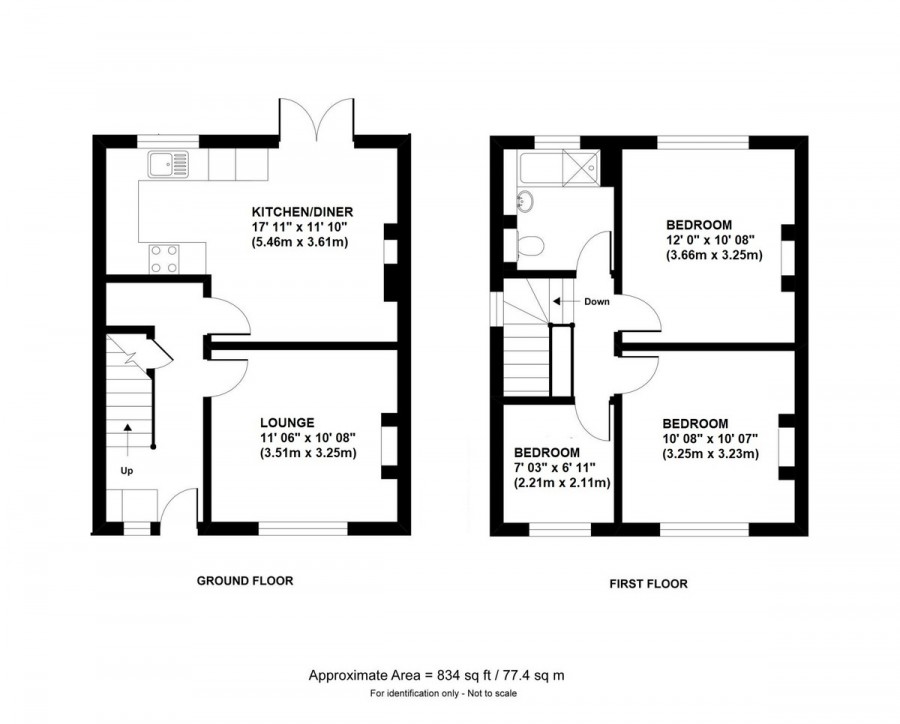 Floorplans For Goodmead Road, Orpington