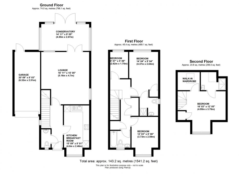 Floorplan for Abbey Close, Orpington