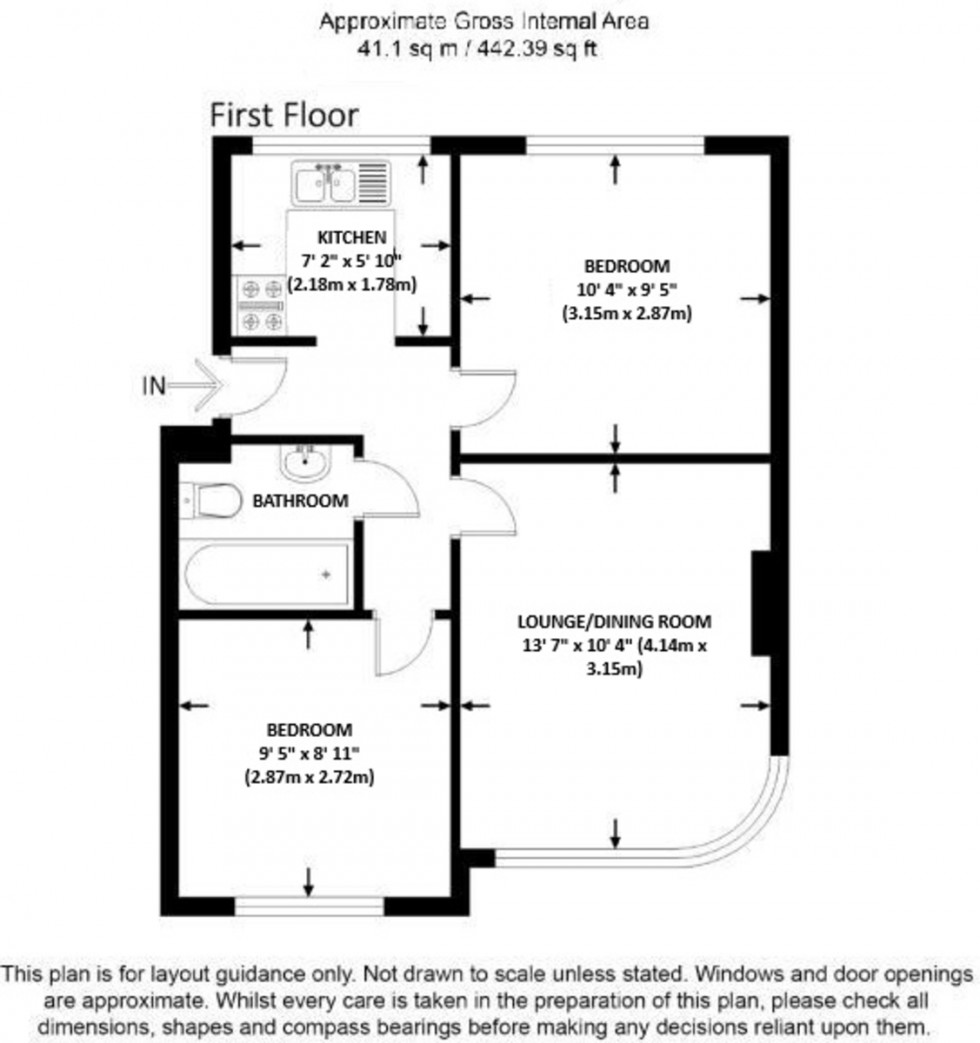 Floorplan for Transmere Close, Petts Wood