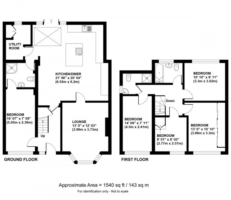 Floorplans For Blenheim Road, Orpington