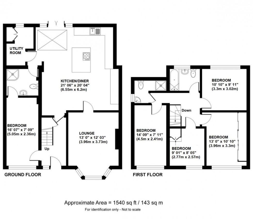 Floorplan for Blenheim Road, Orpington