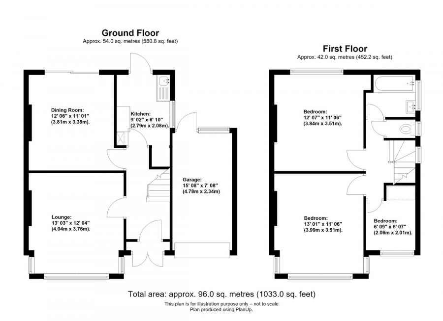 Floorplans For Fairview Drive, Orpington