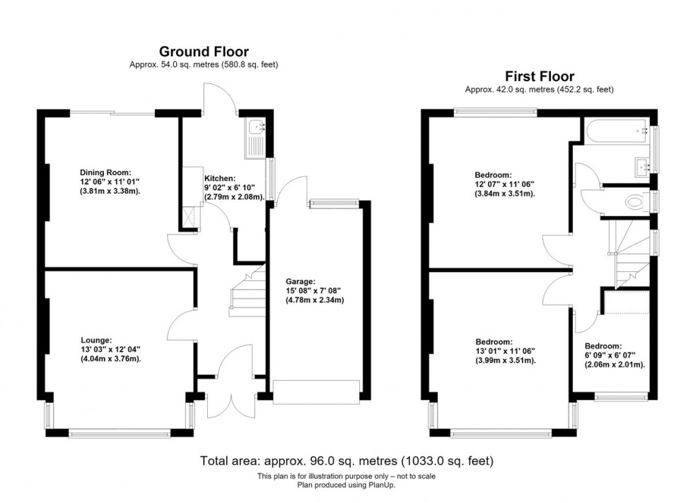Floorplan for Fairview Drive, Orpington