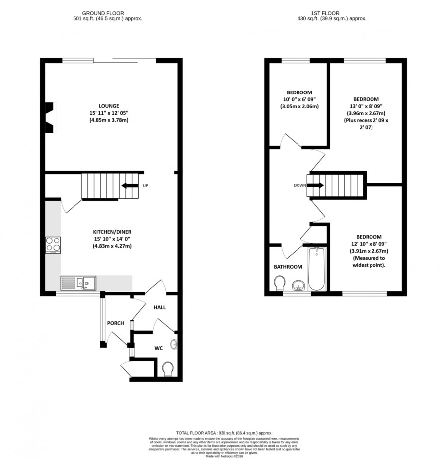 Floorplans For Aylesham Road, Orpington